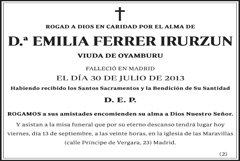 Emilia Ferrer Irurzun